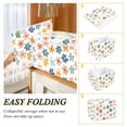 thumbnail image 2 of Yayeee Collapsible Cube Storage Bin with Lid Fabric Closet Decorative Basket with Handles, Colorful Flowers, 2 of 7