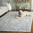 thumbnail image 3 of SAFAVIEH Jardin Rosanne Floral Area Rug, Gray/Ivory, 8' x 10', 3 of 10