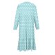thumbnail image 4 of Vestido infantil de poliéster con estampado de lunares, manga larga, cuello redondo, bolsillos laterales y falda larga., 4 of 6