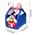 thumbnail image 3 of IROINID Christmas Handmade DIY Non-woven Gift Bag Material Package Children's Apple Bag Safe Candy Bag, 3 of 3