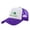 Purple, variant on St. Patrick's Day Baseball Cap, I Love Shenanigans Shamrock Print Trucker Hat, Adjustable Snapback Cap for Parade, Pub Crawl, Irish Festival, Funny Novelty Hat for Men and Women-Navy