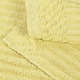 thumbnail image 3 of Superior Soho Ribbed Cotton Absorbent Bath Sheet Set of 2, Golden Mist, 3 of 9
