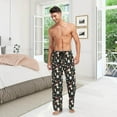 thumbnail image 6 of GZHJMY Christmas Pajama Pants for Men, Lounge Pants Lightweight Men Pajama Bottoms with Drawstring Pockets, Christmas New Year Birthday Gifts, Large, 6 of 6