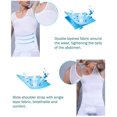 thumbnail image 3 of VASLANDA Mens Slimming Body Shaper Vest Chest Compression Shirt Abs Abdomen Slim Tank Top Undershirt, 3 of 7
