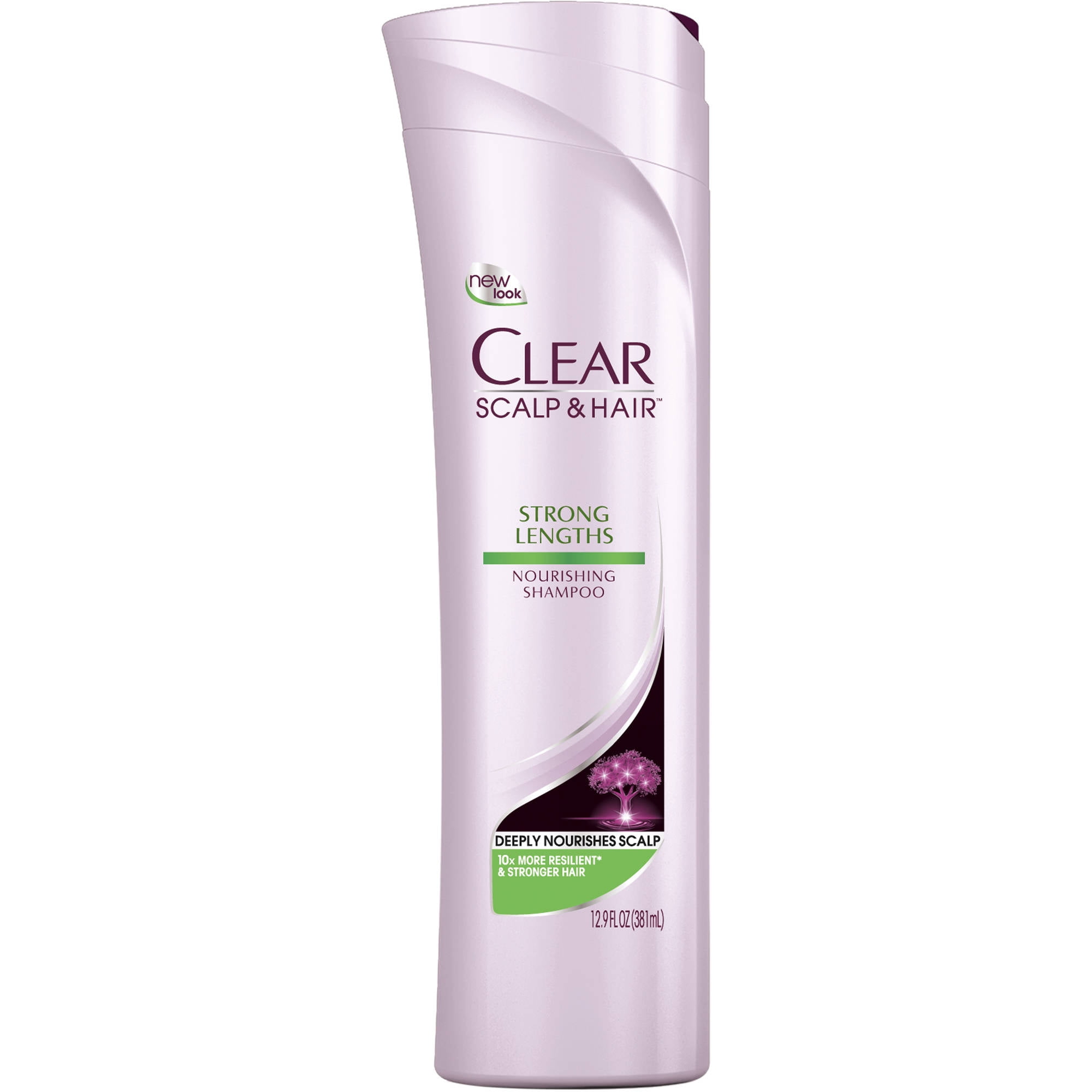 Clear Scalp And Hair Strong Lengths Shampoo 129 Oz Walmartcom