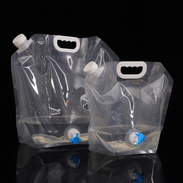 Outdoor Large-capacity Portable Hydration Bladder Folding Hydration Bag Vehicle-mounted Hydration Bag Camping Hydration Bladder