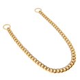 thumbnail image 4 of Cadena de acero inoxidable de 15 mm para perro, colr sin cuello, para mascotas Bull, oro de 24 pulgadas Zulema collar de cadena para perro, 4 of 8
