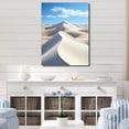 thumbnail image 2 of Designart "Dunes Swaying in the Coastal Wind I" Landscape & Nature Metal Art Print, 2 of 5