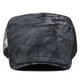 thumbnail image 2 of Gorra plana negra lavada ajustable para hombres y mujeres, 2 of 2
