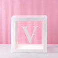 thumbnail image 1 of Staraise-caja de A-Z con letras transparentes, caja de globos personalizada con nombre de bebé, decoraciones para Baby Shower, decoración para fiesta de primer cumpleaños, 1 of 4