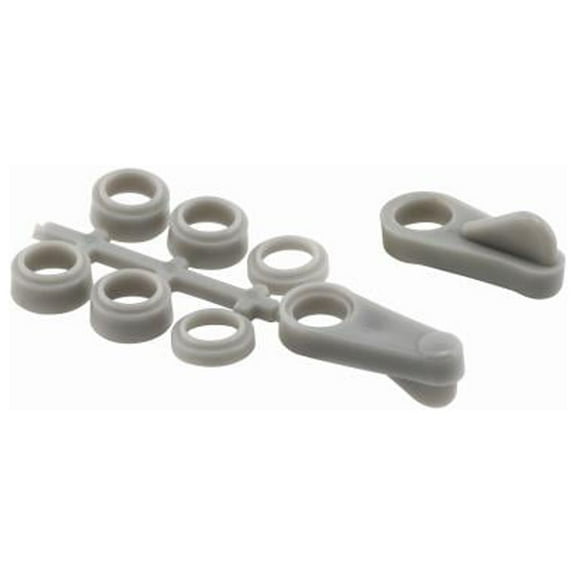 Prime-Line L 5920 Universal Window Screen Clips, Gray, Flush To 7/16 In., 4-Pk. - Quantity 6