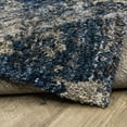 thumbnail image 6 of Oriental Weavers Aspen Shag Area Rug - 2060L - 7'10" x 10'10" - in Blue/ Gray - Plush Soft Shag, Modern Style, Stain Resistant, Cushion Feel, Dining, Living Room Rug, 6 of 8