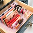thumbnail image 4 of Organizador de paleta de sombra de ojos, bandeja de almacenamiento de polvo, estante de cosméticos para mujer, organizador de maquillaje, soporte para compartimento de herramientas de maquillaje, 4 of 5