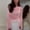 Pink, variant on Endives Womens Sequin Crochet Top Boat Neck Knit Tops Summer Mesh Swimsuit Cover Up Long Sleeve Sweaters Coverup Pullover Top Beach Wear Night Out Clubwear White M