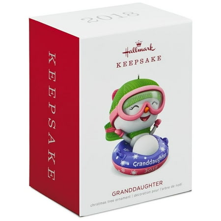 - Hallmark Keepsake 2018 Granddaughter Snowman Ornament