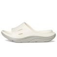 thumbnail image 4 of Hoka Unisex Ora Recovery Slide 10 Sandals, Alabaster/Stardust, US Men, 4 of 5