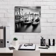 thumbnail image 5 of Epic Graffiti 'Venice Gondolas' by Nina Papiorek, Canvas Wall Art, 18"x18", 5 of 8