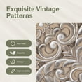 thumbnail image 5 of Sophia & William Accent Storage Cabinet with Silver Flower Carved Pattern, 5 of 9