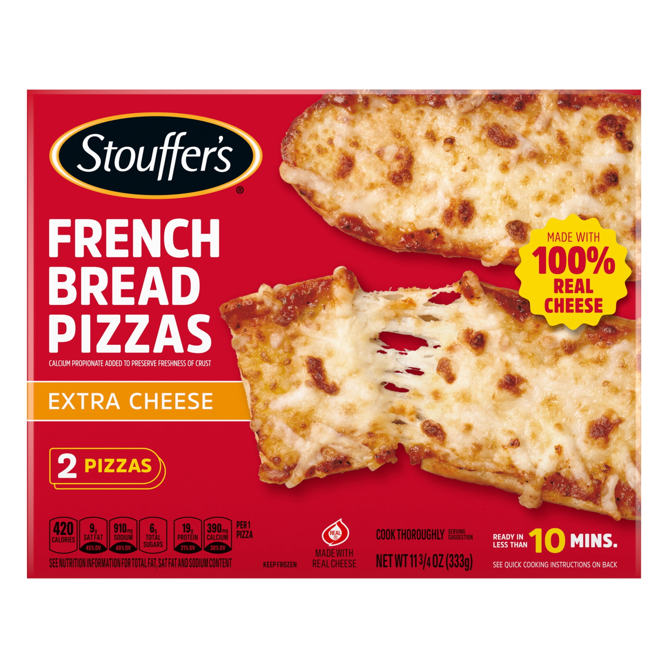 Stouffer's Cheese, French Bread Pizza, 11.75 oz (Frozen)