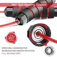 thumbnail image 3 of Jump Rope Skipping Rope for Rope Skipping, Speed Jump Rope for Exercise Jump Ropes for Fitness for Kids and Adults, 3 of 7