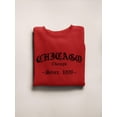 thumbnail image 3 of Gothic Style Chicago Sweatshirt Women -Image by Shutterstock, Female XX-Large, 3 of 4