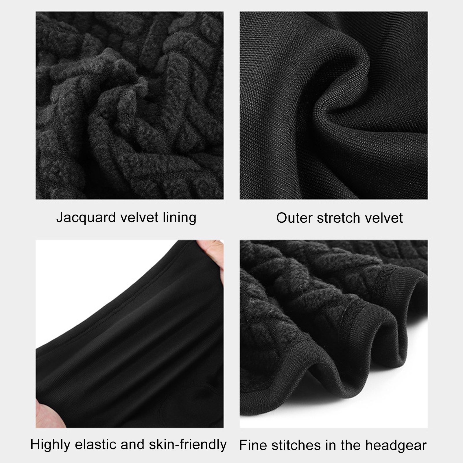 ievspot Cold Weather Balaclava Ski Face Cushion Winter Thermal Balaclava Fleece Warm Outdoor Sports Gear for Snowboard Motorcycle