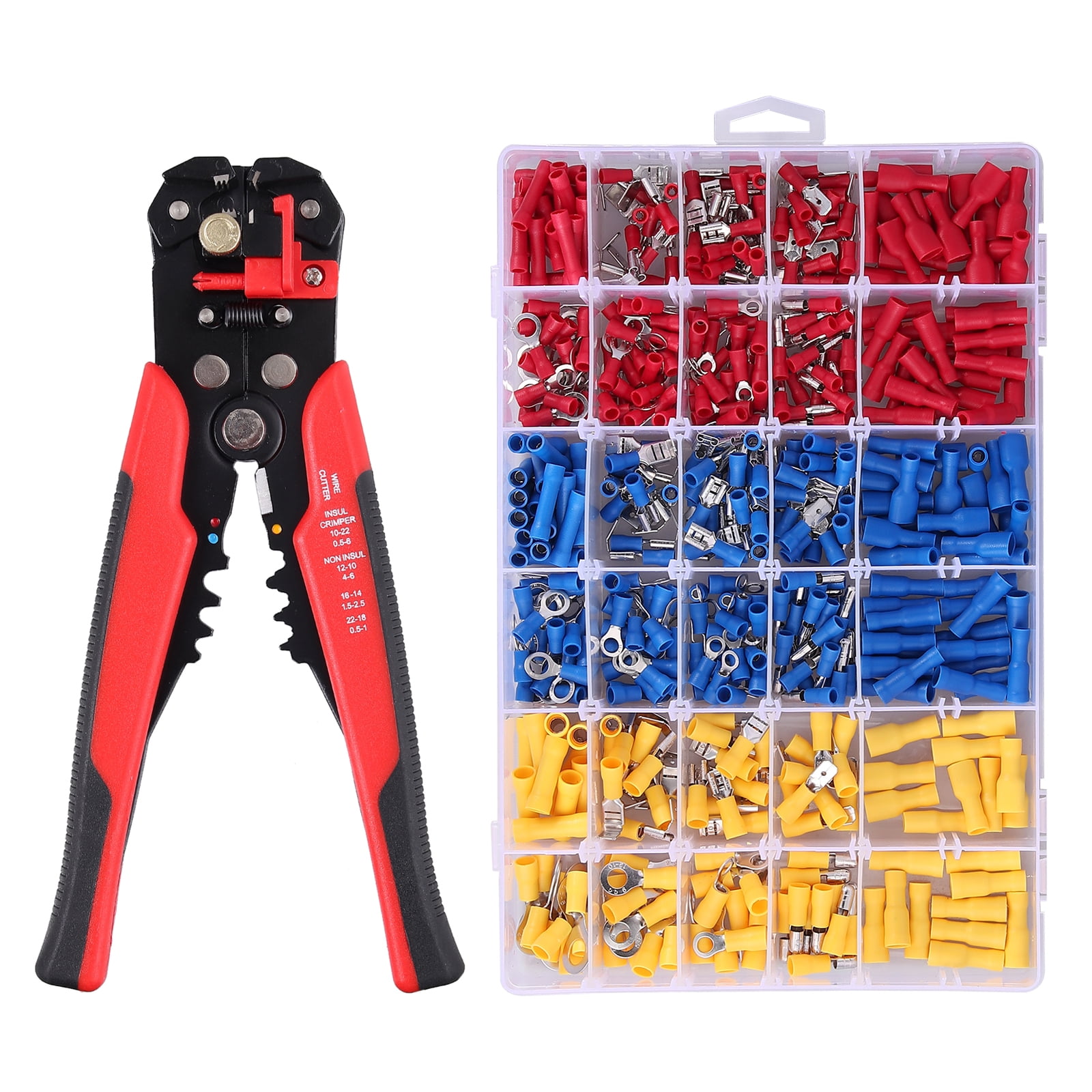 Crimping Cutter Cable Wire Stripper Pliers Electrical Terminal Crimper Tool