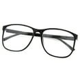 thumbnail image 2 of grinderPUNCH Clear Lens Nerdy Square Thin Plastic Frame Glasses, 2 of 5