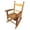 OAK, variant on EBQOSK Children's rocking chair- Indoor or Outdoor -Suitable for kids-Durable Black