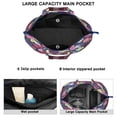 thumbnail image 2 of Flower Women's Large Weekend Travel Bag Moving Canvas Handbag Thick Double Layer Beach Weekend Travel Unisex Hospital Maternity Delivery with Toiletry Waterproof, 2 of 5