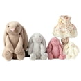 thumbnail image 3 of Soothing Rabbit Plush Toy Light Gray Soft Stuffed Toy Hugging Sleeping Plush Pillow for Home Decor, 11.82 inch, 3 of 5
