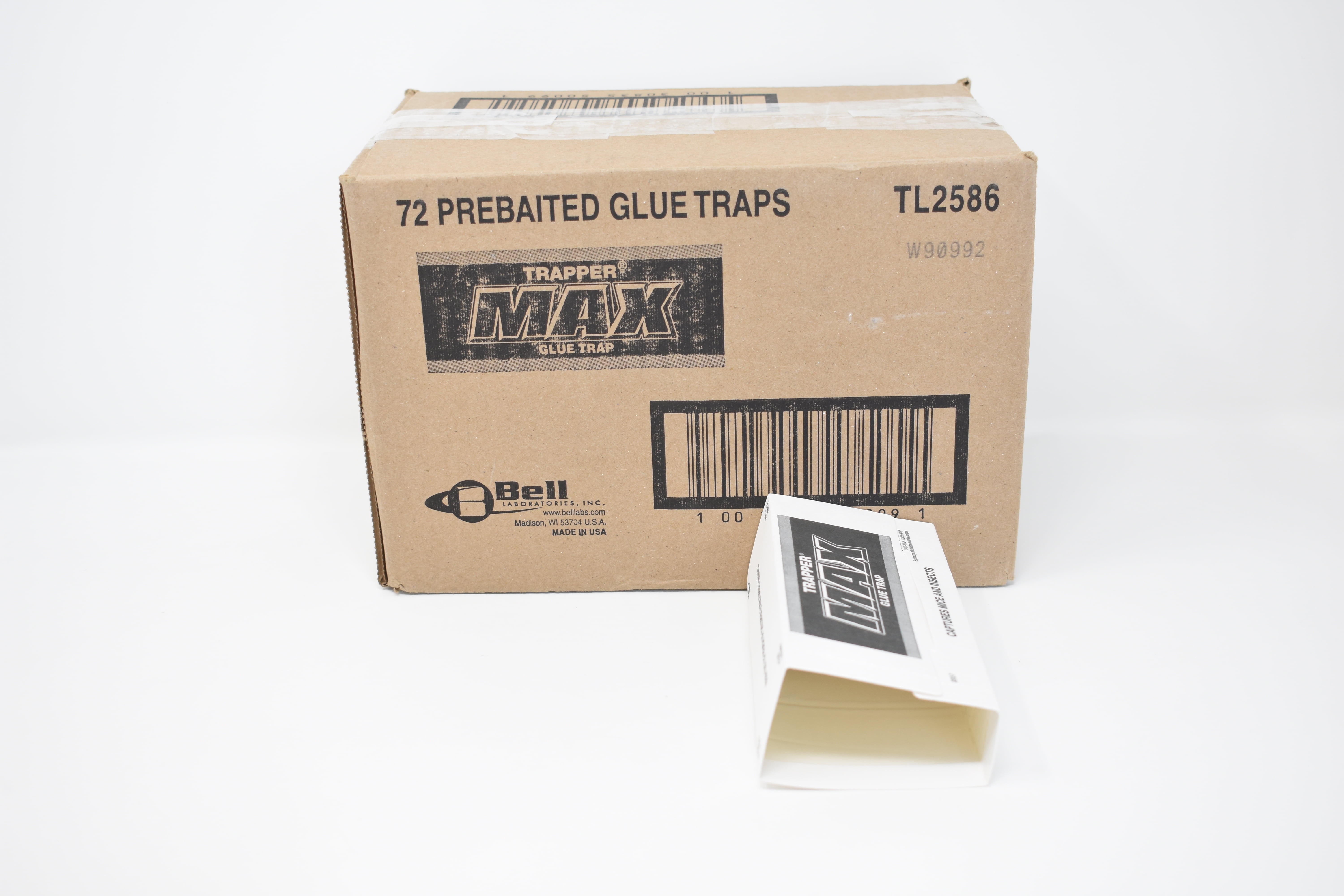 FULL CASE of Trapper Max Glue Traps 72 Glue Boards Trap Mouse Bugs Insects Be... 