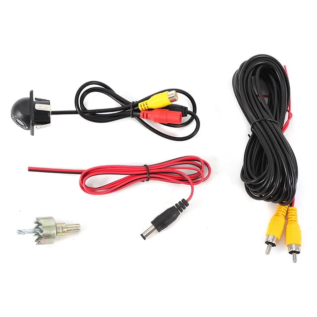 Caméra de recul CCD couleur ultra-claire à 170°, étanche, 8 LED, perçage de 20 mm/0,8 po