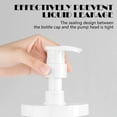 thumbnail image 4 of 500ml Pump Bottle Dispenser Wide Mouth Clear Shower Soap Dispenser Refillable PET Storage Bottle, 4 of 8