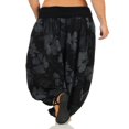 thumbnail image 3 of Pantalon Sarouel à Taille Froncée pour Femmes avec Imprimé Floral, 3 of 3