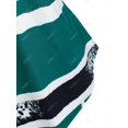 thumbnail image 4 of Camiseta curvada a rayas de tamaño grande Rosegal Mangas largas de talla grande, 4 of 5