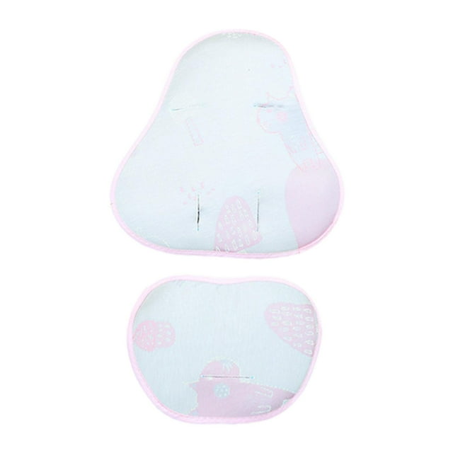 Cojín para coche de bebé, forro para cochecito de bebé, cojines para silla de bebé Rosa
