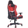 thumbnail image 1 of ViscoLogic GT3 X Série Ergonomique Premium Pivotante Réglable Inclinable Home Bureau Ordinateur de Jeu Chaise (Noir-Rouge-Blanc), 1 of 7
