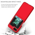 thumbnail image 2 of Allytechgroup for Samsung Galaxy Z Flip 7 Case, Hard PC Slim Fit Anti-Scratch Lightweight Protective Shockproof Back Cover Phone Case for Samsung Galaxy Z Flip 7, Red, 2 of 6