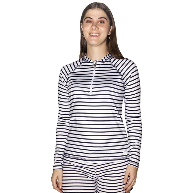 Wetshirt con protección solar UPF 50+ para dama