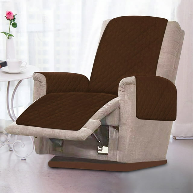 Recliner Chair Covers, Reversible Recliner Cover with Elastic