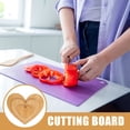 thumbnail image 3 of CTIRCHIU 3pcs Heart Shaped Bamboo Cake Plate for Serving Dish Households, 3 of 8