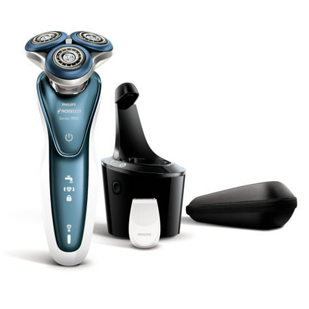 Philips Norelco Electric Shaver 7500 for Sensitive Skin, (Best Rotary Shaver For Sensitive Skin)