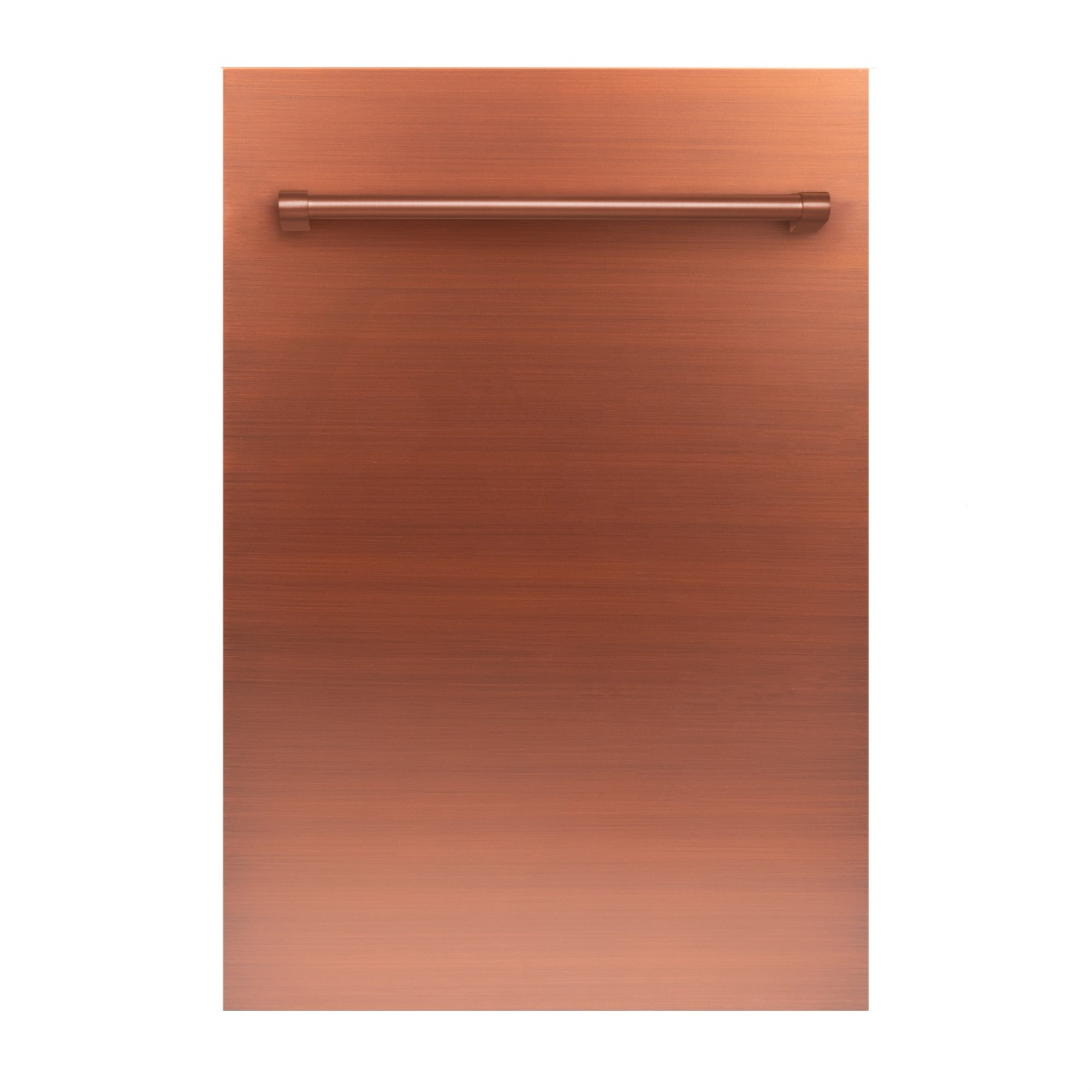 18 in. Top Control Dishwasher in Copper with Stainless Steel Tub and Traditional Style Handle