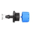 thumbnail image 3 of Uxcell 1/4" Barb Irrigation Sprinklers Micro Emitter Dripper Watering System Plastic Blue 20 Pcs, 3 of 4