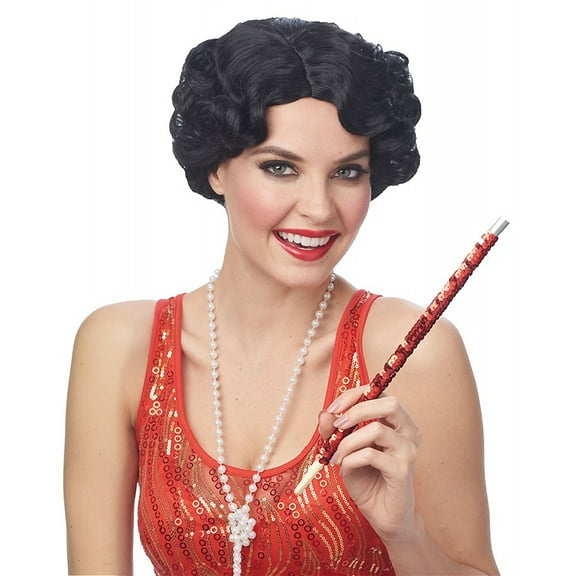 Daisy Wig Adult Costume Accessory Black