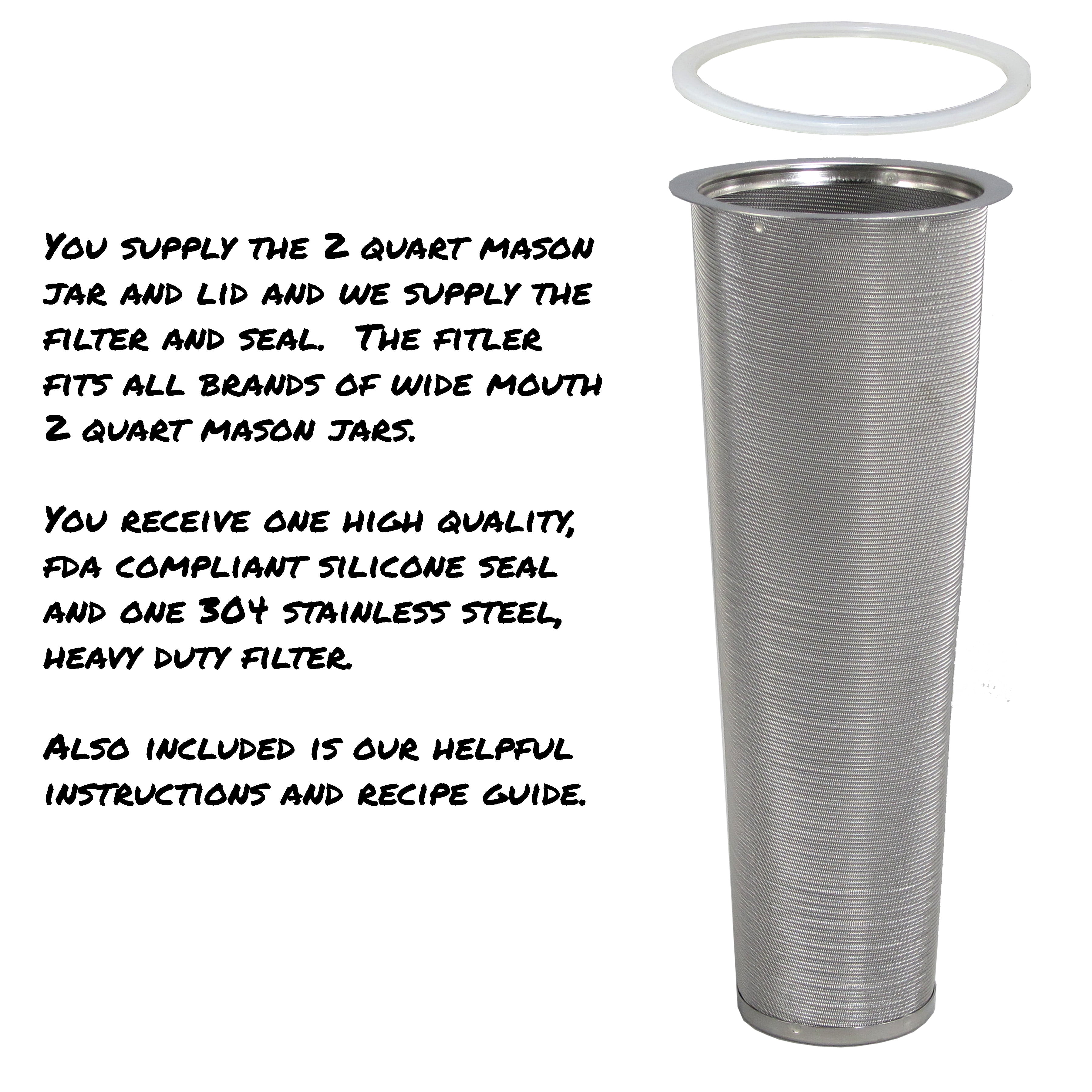 Stainless Steel Cold Brew Filter –