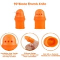 thumbnail image 3 of 12Pcs/lot Gardening Silicone Thumb Knife Anti-Cutting Finger Sleeves Harvesting Tool Kit for Twig Pruning Fruit Vegetable Picking Portable Small Garden Tools, 3 of 5