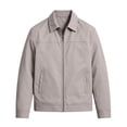 thumbnail image 4 of Lutiedan Men's Lightweight Jackets Full Zip Turndown Collar Jacket Fall Casual Windproof Business Outwear with Pockets S-3XL,Rose Gold, 4 of 6