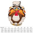 thumbnail image 2 of Autumn Happy Thanksgiving Turkey 3D Print Hoodie Men Women Autumn Thin Pullover Sweatshirt Vintage Streetwear Tops, 2 of 6